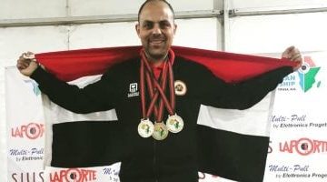 عبد العزيز محيلبة يعزز مكانته بين أفضل رماة العالم بالمركز الخامس