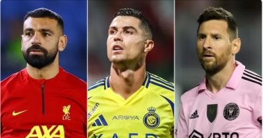 محمد صلاح ميسي ورونالدو يتصدرون قائمة اكثر لاعبي كرة القدم تاثيرا في العالم