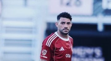 ياسر إبراهيم يعود لتدريبات الأهلي بعد التعافي من إصابة الضامة