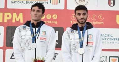 مصر تبرع: أبو عامر وشعبان يحققان فضية الناشئين في بطولة الخماسي
