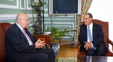 وزير الخارجية يستقبل قائد "فتح" ويؤكد دعم وحدة الأراضي الفلسطينية