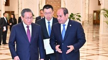 الرئيس السيسى: تعزيز التعاون مع الصين في مبادرات مبادلة الديون