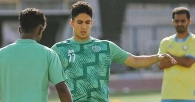 بشار أشرف يعود للتدريبات مع الإسماعيلي بعد الشفاء من الإصابة