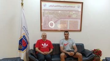 نادى 6 أكتوبر يحتفي بنجم كرة اليد عبد الرحمن فيصل بعد انتقاله لباريس سان جيرمان