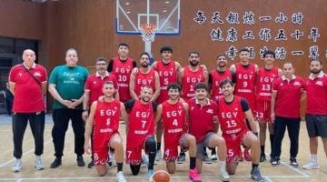 منتخب مصر الأولمبي يتألق بفوز ساحق على كولومبيا في السلة بالصين