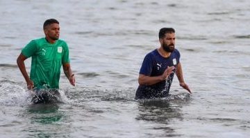 جهود مكثفة للاعبين على شواطئ بورفؤاد: تفاصيل وصور حصرية!