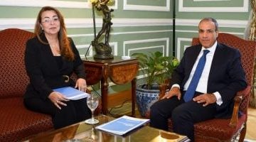 وزير الخارجية يستقبل المديرة التنفيذية لمكتب الأمم المتحدة لمكافحة الجريمة