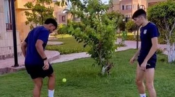 دغموم وأبو الخير يتألقان في تنس معسكر المصري: لحظات مثيرة بالفيديو!