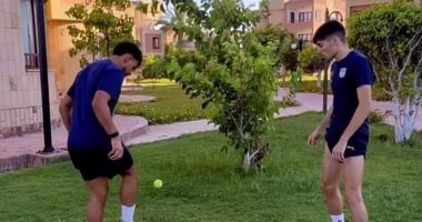 دغموم وأبو الخير يتألقان في تنس معسكر المصري: لحظات مثيرة بالفيديو!