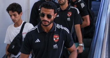 وصول بعثة الأهلي إلى تونس لاستكمال تحضيرات الموسم الجديد