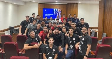 محاضرة تحكيمية مميزة للاعبي منتخب مصر استعدادًا لبطولة العالم لكرة اليد تحت 19 عامًا