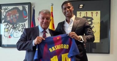 برشلونة يعلن تعاقده مع ماركوس راشفورد معاراً حتى نهاية موسم 2026
