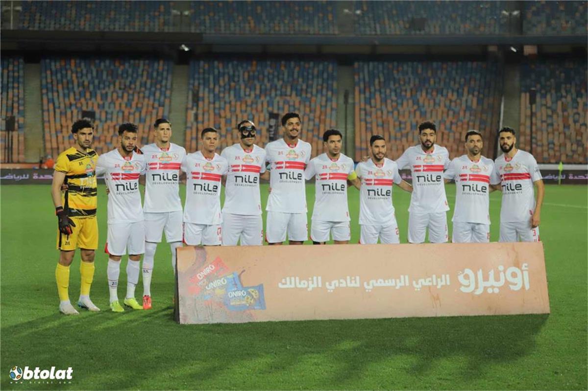 تشكيلة الزمالك في ودية وادي دجلة شيكو بانزا ومنسي يقودان الهجوم