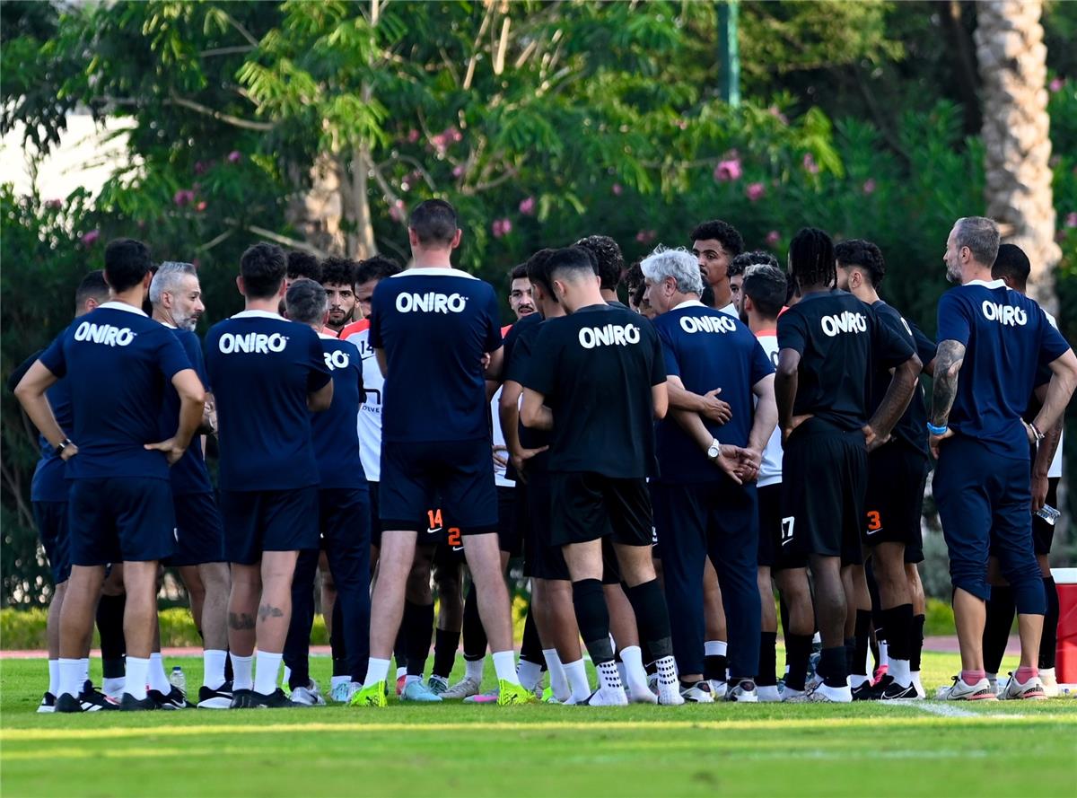 فيريرا يمنح لاعبي الزمالك راحة كاملة لمدة 24 ساعة