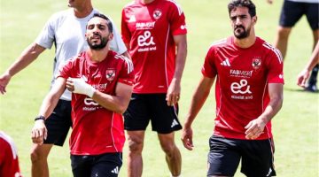 مران استشفائي في الجيم ينهي تحضيرات الأهلي لمعسكر تونس