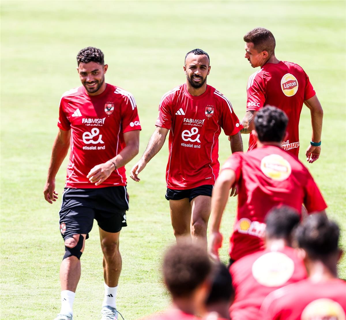 مران الاهلي يشهد تدريبات مكثفة للاعبين ومحاضرة فنية مميزة من ريبيرو