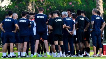 مران الزمالك يجري تدريبات مكثفة في الجيم وانتظام جميع لاعبي