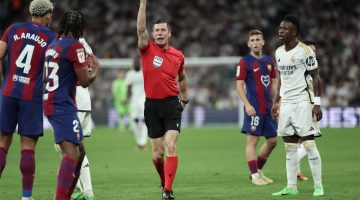 هاكر يدعم ريال مدريد وثورة التحكيم في اسبانيا بقيادة الذكاء